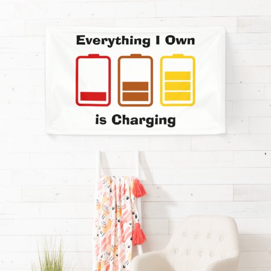 Alles wat ik zelf in rekening breng spandoek (Insitu)