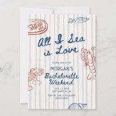 Alles wat ik zie is Liefde kust Bruidsmeisje Kaart (Voorkant)