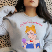 Alles wat ik zie is mooier - trendy Aesthe Tri-Blend Shirt