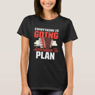 Alles wat in aanmerking komt om muziek te plannen  t-shirt