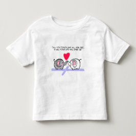Alles wat je aanraakt kinder shirts