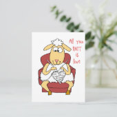 Alles wat je breit is liefde briefkaart (Staand voorkant)