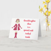 ALLES WAT JE GELUKKIG MAAKT ** KLEINDOCHTER ** KAART (Gele Bloem)