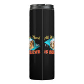 Alles wat je hoeft te doen is geloven - Llama Love Thermosbeker (Achterkant)