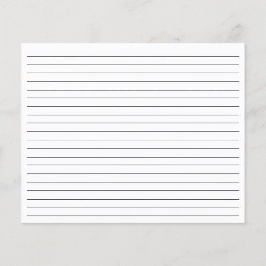 ALLES WAT JE KNEED IS LIEFDE RECEPT KAART (Achterkant)