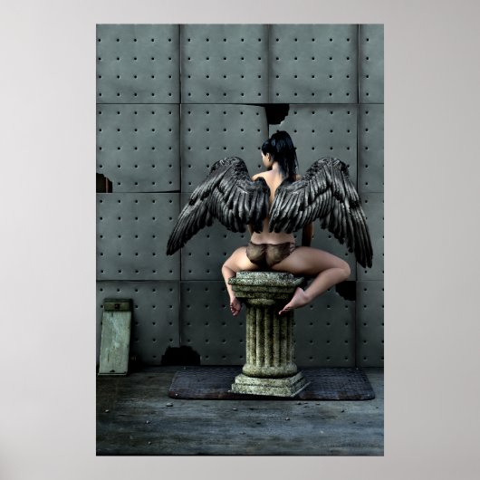 Alles wat je krijgt Gothic Art Poster (Voorkant)
