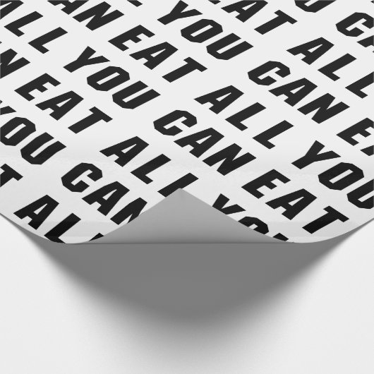 ALLES WAT JE KUNT ETEN CADEAUPAPIER (Hoek)