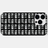 ALLES WAT JE KUNT ETEN Case-Mate iPhone CASE (Achterkant (horizontaal))