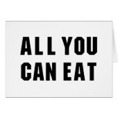 ALLES WAT JE KUNT ETEN KAART (Voorkant Horizontaal)