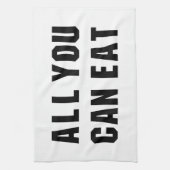 ALLES WAT JE KUNT ETEN THEEDOEK (Verticaal)