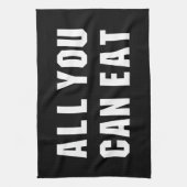 ALLES WAT JE KUNT ETEN THEEDOEK (Verticaal)