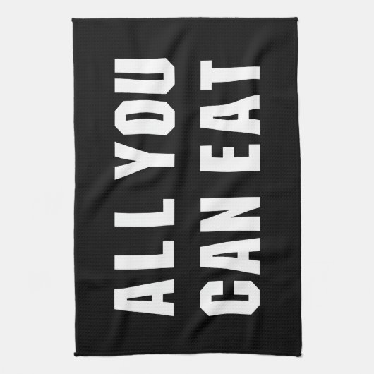 ALLES WAT JE KUNT ETEN THEEDOEK (Verticaal)