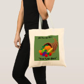 "Alles wat je kunt eten" #ToteBag Tote Bag (Voorkant (product))