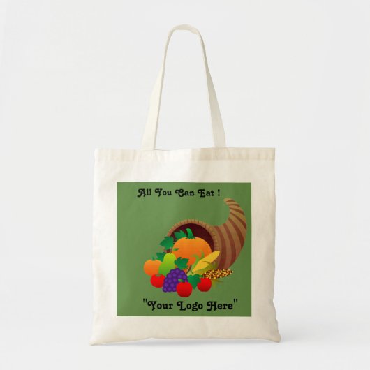 "Alles wat je kunt eten" #ToteBag Tote Bag (Voorkant)