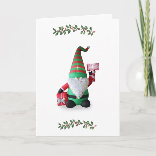 ALLES WAT "JE MOET VERGETEN" VOOR DE VUURDAG FEESTDAGEN KAART (Voorkant)