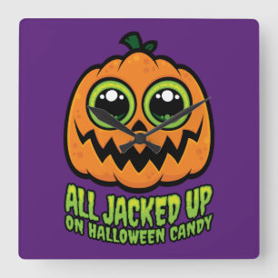Alles wat je moet weten over Halloween Snoep Funny Vierkante Klok