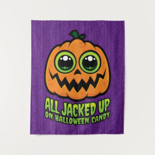 Alles wat je moet weten over Halloween Snoep Funny Wandkleed