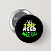 Alles wat je nodig hebt is advocaat ronde button 5,7 cm (Voorkant /achterkant)