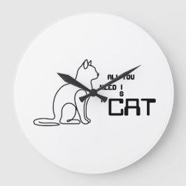 Alles wat je nodig hebt is een kat Mopshond katten Grote Klok