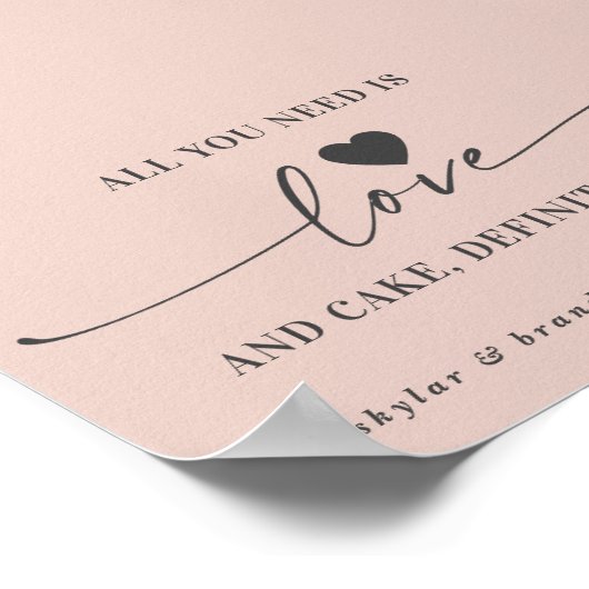 Alles wat je nodig hebt is een liefdescode en een  poster (Hoek)