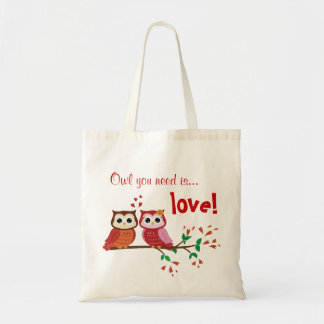 Alles wat je nodig hebt is een liefdeszak tote bag