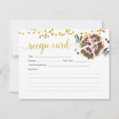 Alles wat je nodig hebt is een Love and Pizza Reci Kaart (Voorkant)