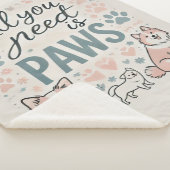 Alles wat je nodig hebt is een Paws Sherpa deken (3/4)
