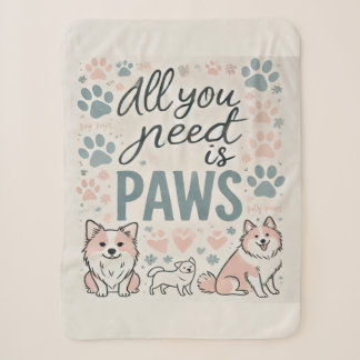 Alles wat je nodig hebt is een Paws Sherpa deken