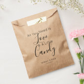 Alles wat je nodig hebt is een Snoep bruiloft guns Bedankzakje (Gezegeld)