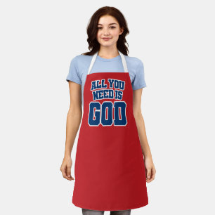 Alles wat je nodig hebt is God Schort