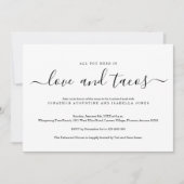 Alles wat je nodig hebt is het avondeten en het Ta Kaart (Voorkant)