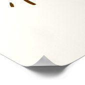 Alles wat je nodig hebt is ijs - Fun Wall Art Prin Poster (Hoek)