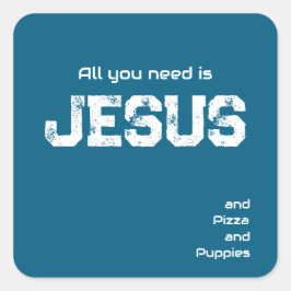 Alles wat je nodig hebt is Jezus Sticker 2