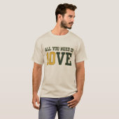 Alles wat je nodig hebt is Jordan Love Football T-shirt (Voorkant volledig)