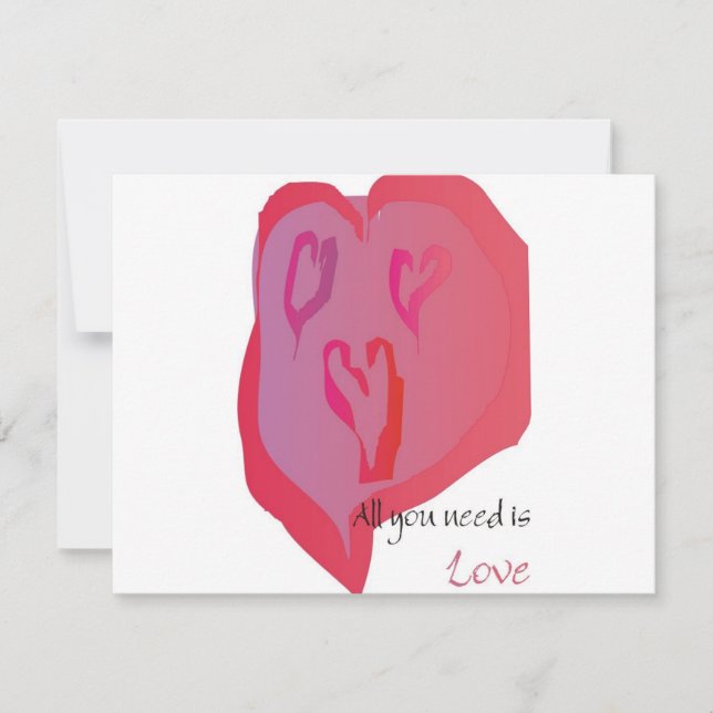 Alles wat je nodig hebt is liefde (Voorkant)