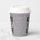 Alles wat je nodig hebt is liefde 20230 papieren bekers (Links)