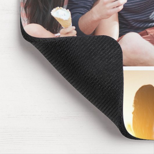 Alles wat je nodig hebt is liefde bewerkbare kleur muismat (Hoek)