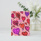 Alles wat je nodig hebt is Liefde Briefkaart (Staand voorkant)