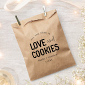 Alles wat je nodig hebt is Liefde & Cookies Bruilo Bedankzakje (Geknipt)