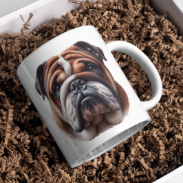 Alles wat je nodig hebt is Liefde & een Bulldog Koffiemok
