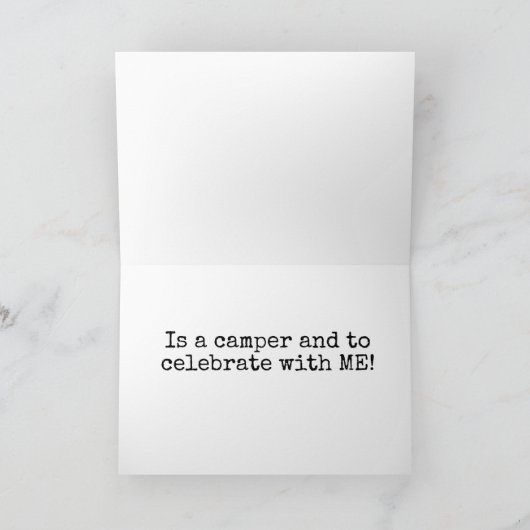 ALLES WAT JE NODIG HEBT IS LIEFDE / EEN CAMPER / M KAART (Binnen)