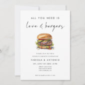 Alles wat je nodig hebt is liefde en Burgers Coupl Kaart (Voorkant)