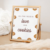 Alles wat je nodig hebt is Liefde en Cookies Party Poster