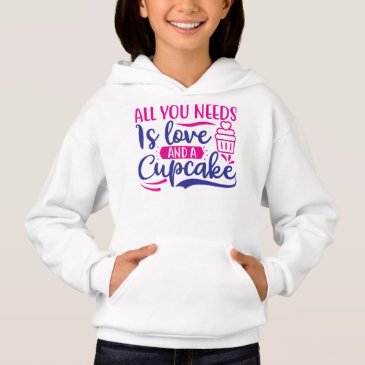 Alles wat je nodig hebt is liefde en cupcake (Voorkant)