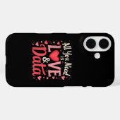 Alles wat je nodig hebt is liefde en data Case-Mate iPhone case (Achterkant (horizontaal))