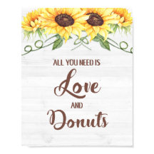 Alles wat je nodig hebt is Liefde en Donuts Zonneb