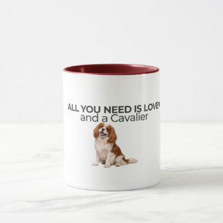 Alles wat je nodig hebt is liefde en een Cavalier  Mok