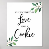 Alles wat je nodig hebt is Liefde en een Cookie Gr Poster (Voorkant)