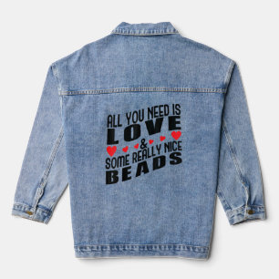 Alles wat je nodig hebt, is liefde en een heel moo denim jacket