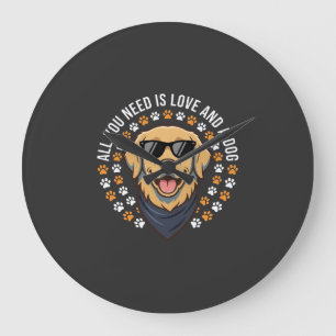 Alles wat je nodig hebt is liefde en een hond_1 grote klok